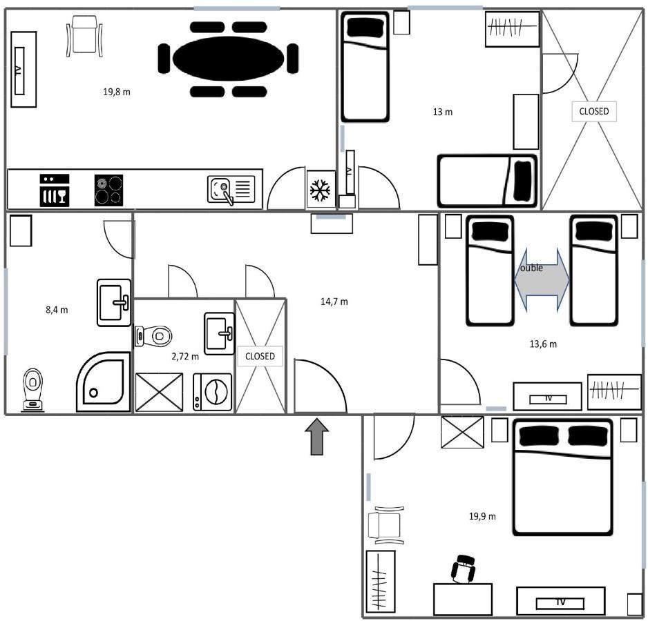 Apartman 101 Horní Maršov Dış mekan fotoğraf